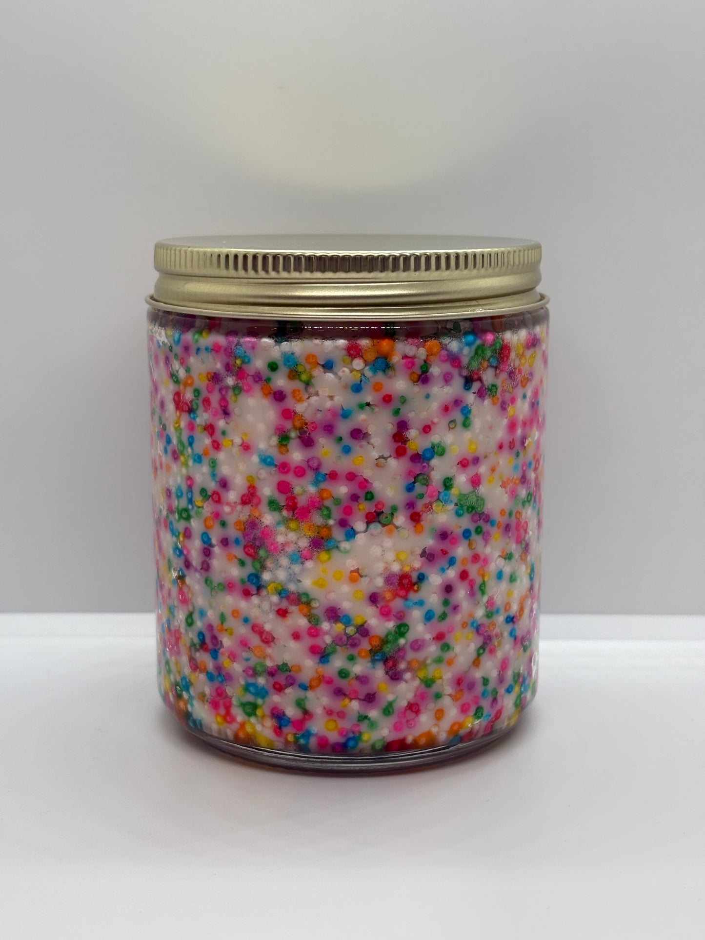 Birthday Cake | 8 oz. Soy Wax Essential Oil Amber Jar