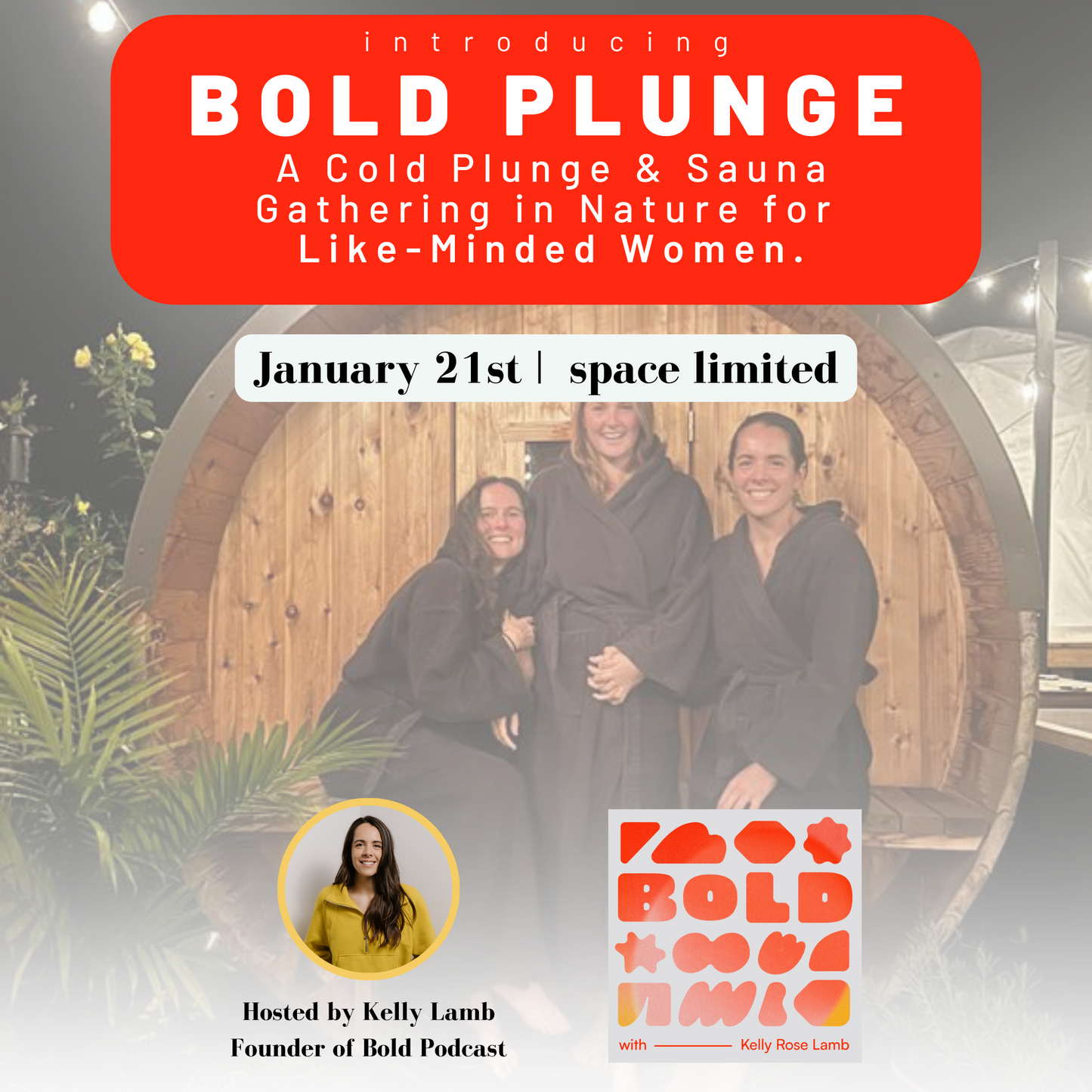 BOLD Plunge Women's Experience | Jan 21, 2024