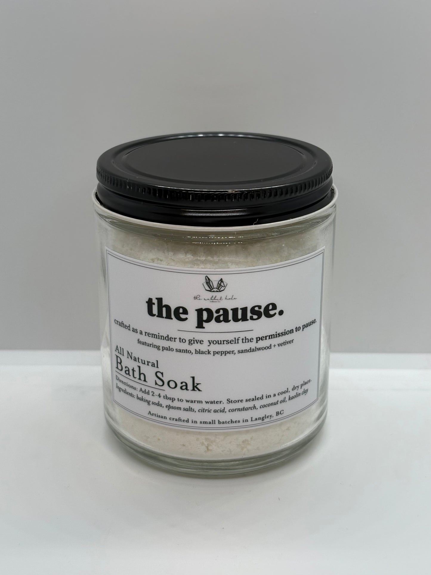 "The Pause" All Natural Bath Salts