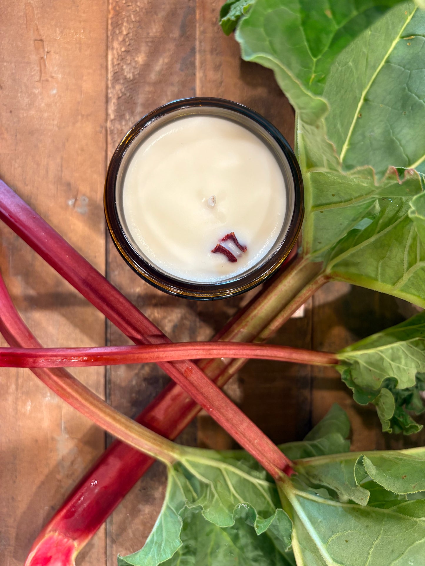 The Perennial | 8 oz. Soy Wax Essential Oil Amber Jar