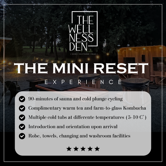 Private 2hr "Mini-Reset" Experience at The Wellness Den