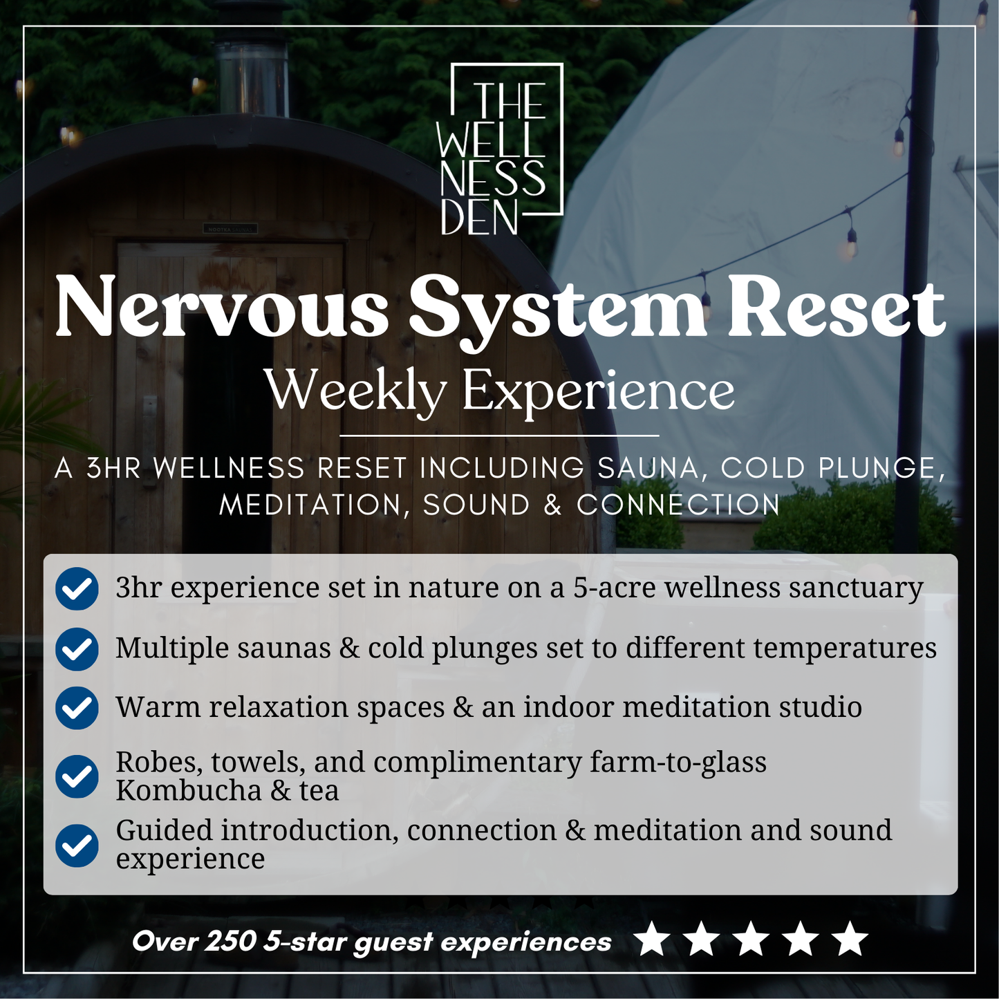 Weekly 3hr Nervous System Reset: 3hr Sauna, Cold Plunge, Meditation & Connection Experience in Langley, BC