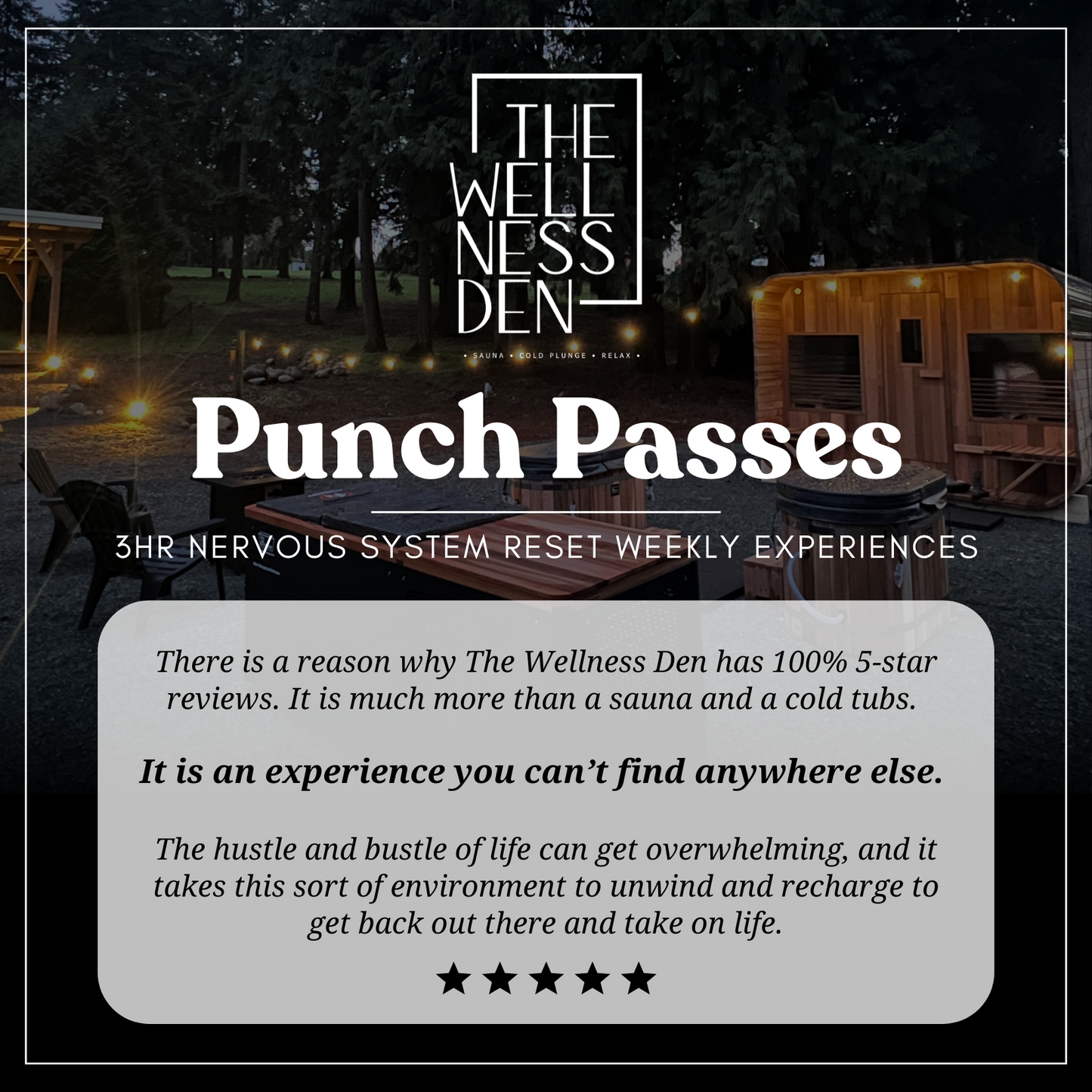 PUNCHPASS for Nervous System Reset Weekly Experience