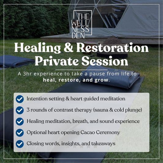 Healing & Restoration Private Session (for 1 or 2)