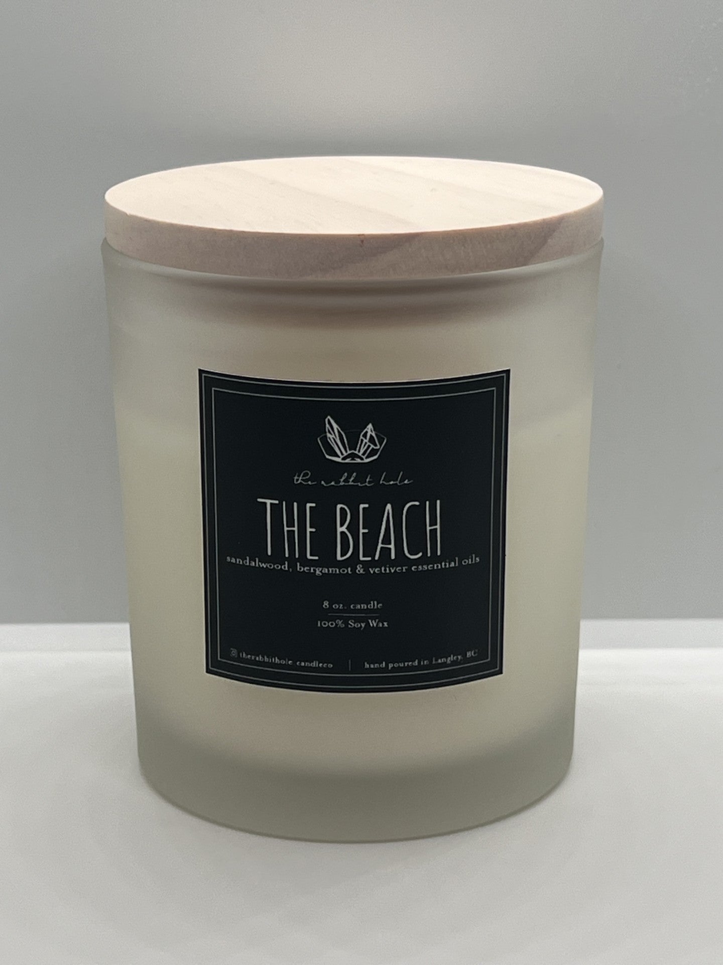 The Beach | 8 oz. Soy Wax Natural Oil Lux Vessel