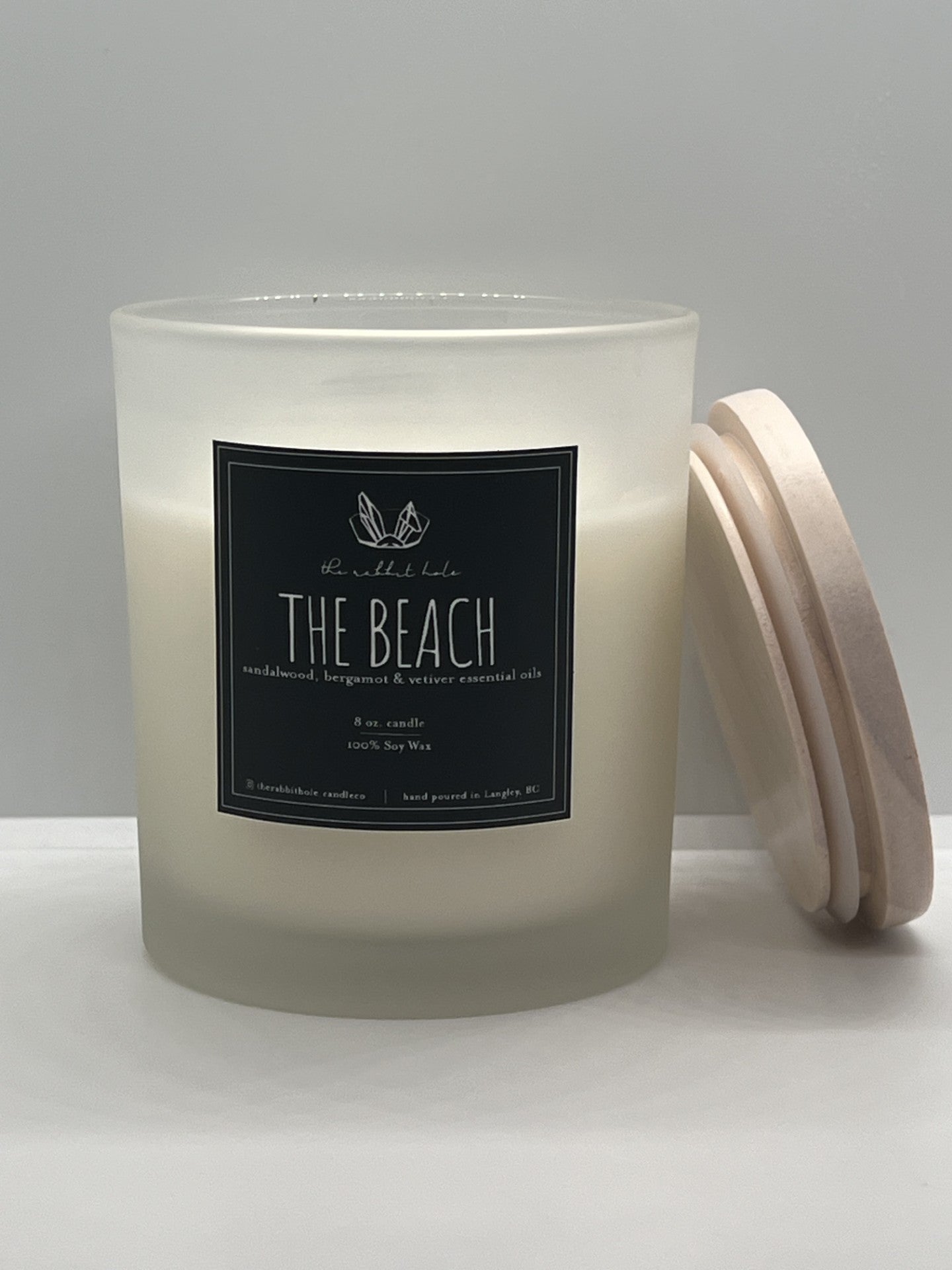 The Beach | 8 oz. Soy Wax Natural Oil Lux Vessel