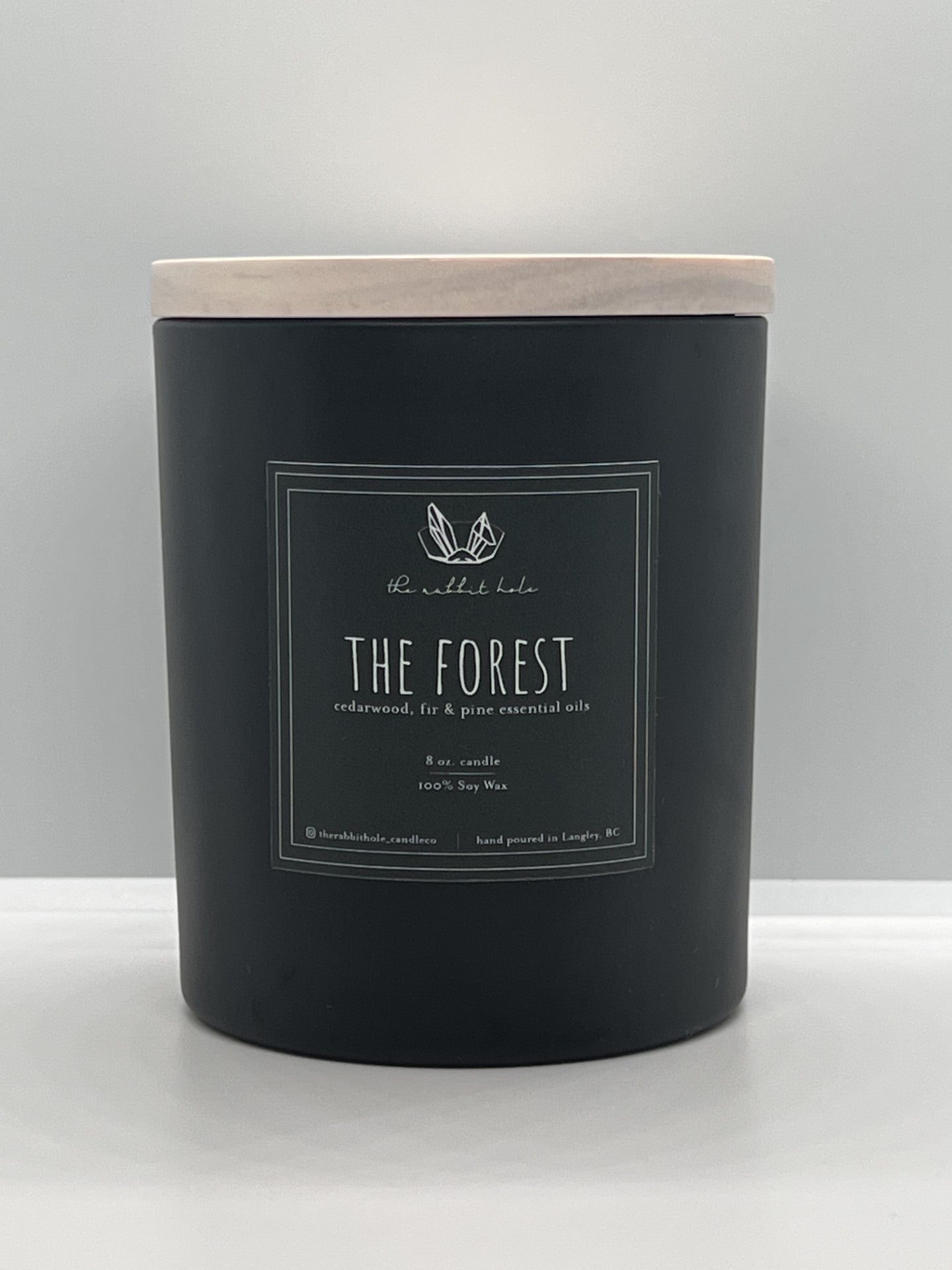 The Forest | 8 oz. Soy Wax Natural Oil Lux Vessel