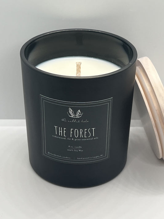The Forest | 8 oz. Soy Wax Natural Oil Lux Vessel