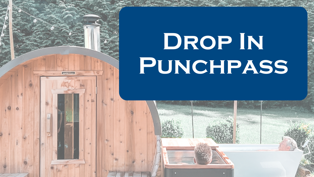 5 & 10 PUNCHPASS Drop-In: 2hr Cold Plunge, Sauna & Relaxation
