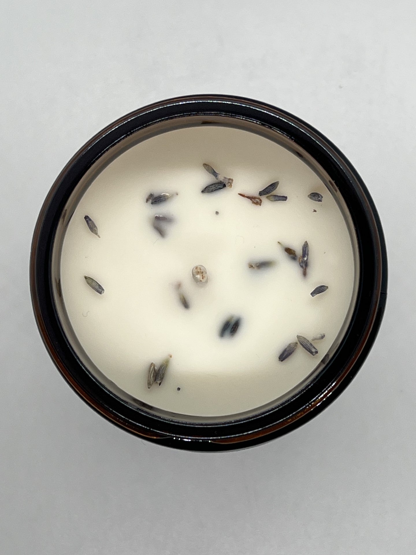 Lavender | 8 oz. Soy Wax Essential Oil Amber Jar