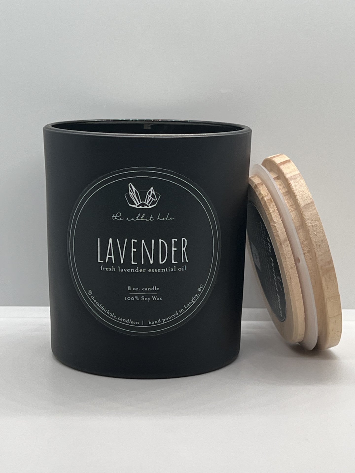 Lavender | 8 oz. Soy Wax Essential Oil Lux Vessel