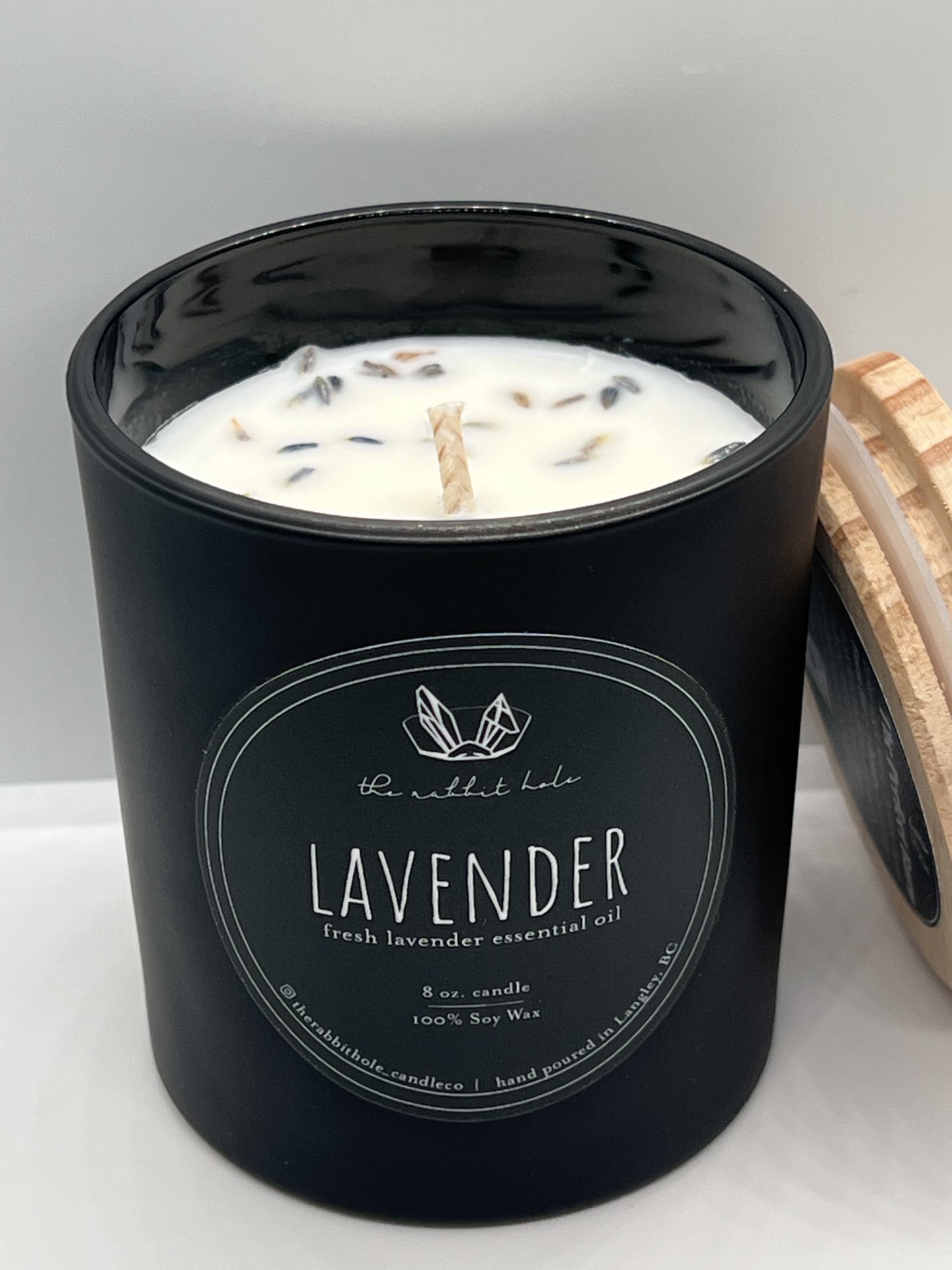 Lavender | 8 oz. Soy Wax Essential Oil Lux Vessel