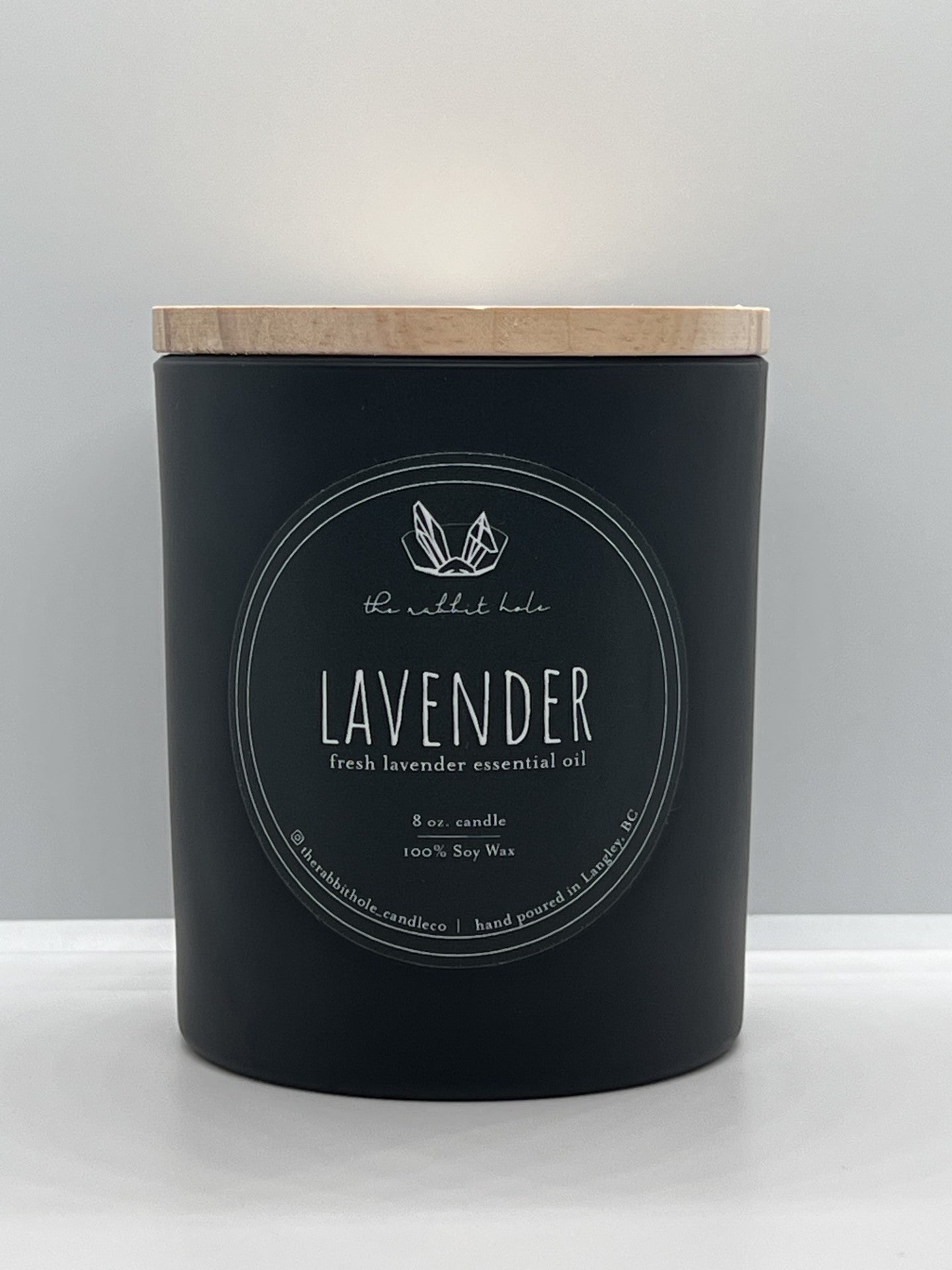 Lavender | 8 oz. Soy Wax Essential Oil Lux Vessel