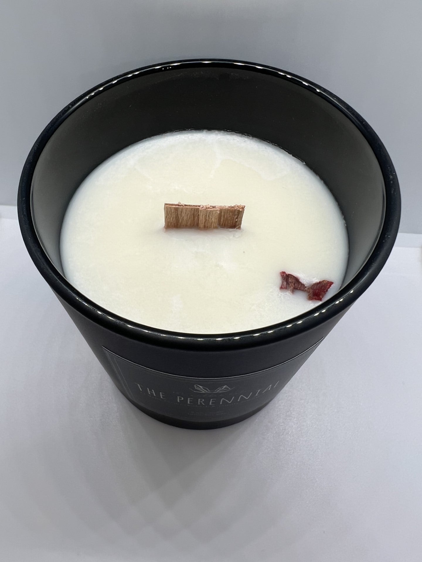 The Perennial | 8 oz. Soy Wax Essential Oil Wood Wick Lux Vessel