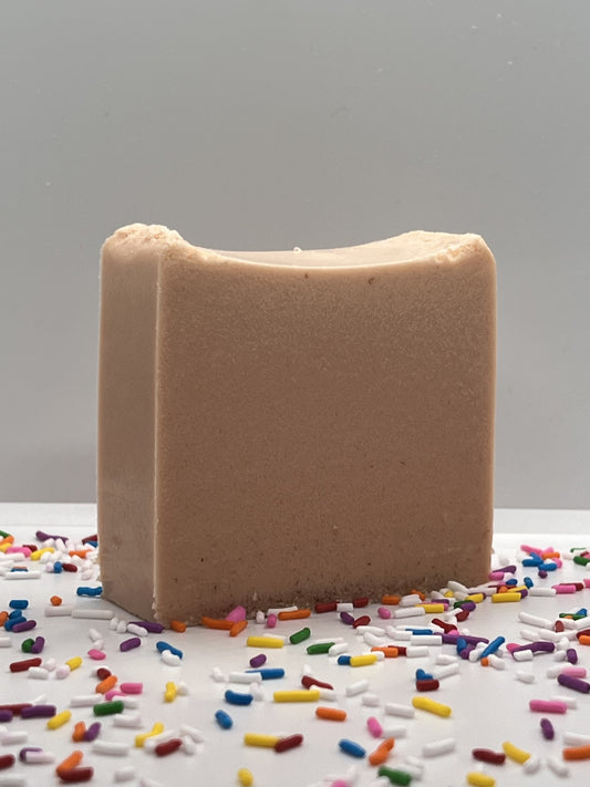 "Birthday Cake" Oatmeal and Shea Soap