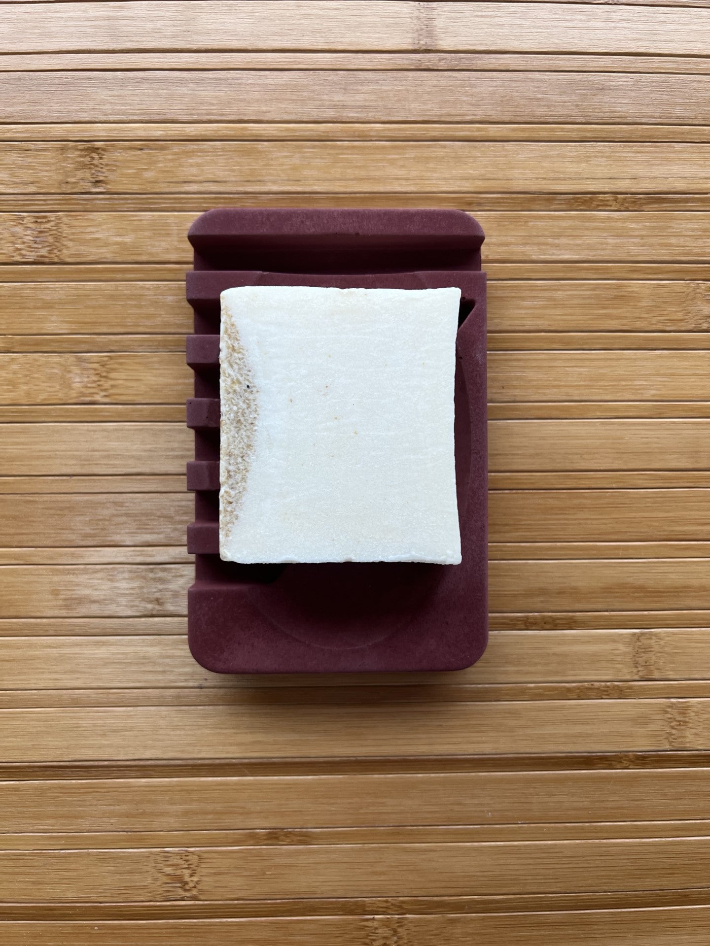 Concrete soap dish