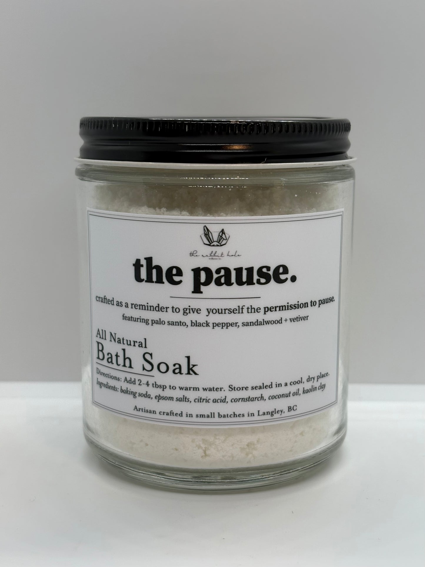 "The Pause" All Natural Bath Salts
