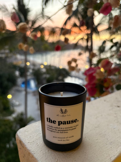 “The Pause” mini-Lux Candle
