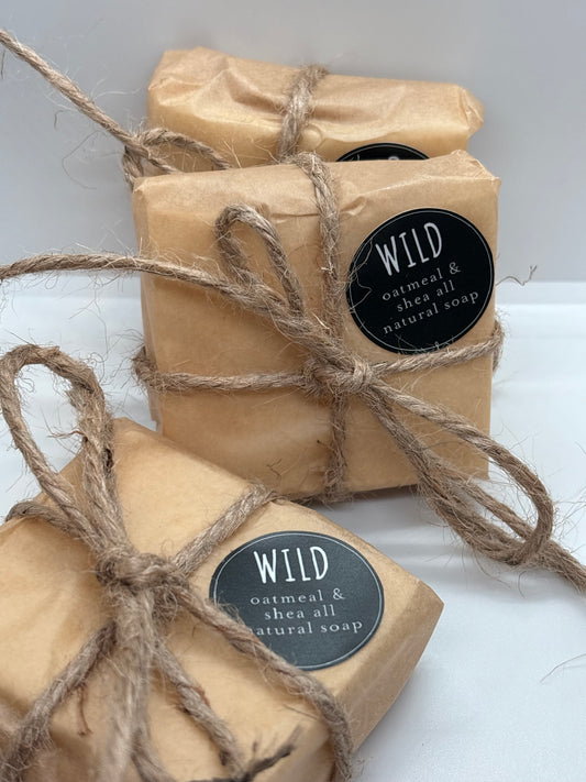 “Wild” Oatmeal and Shea Soap