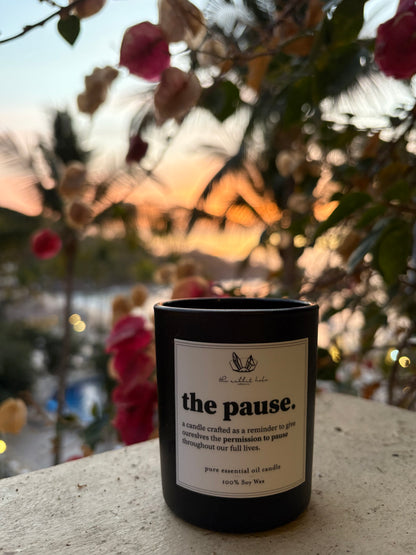 “The Pause” mini-Lux Candle