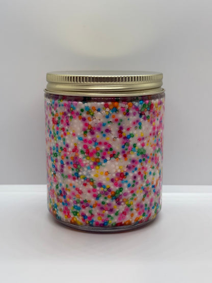 Birthday Cake | 8 oz. Soy Wax Essential Oil Amber Jar