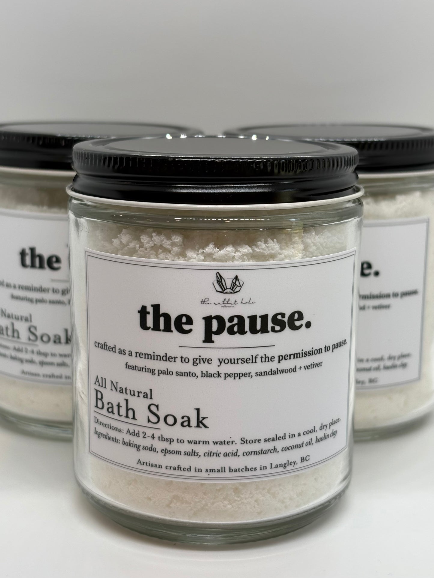 "The Pause" All Natural Bath Salts