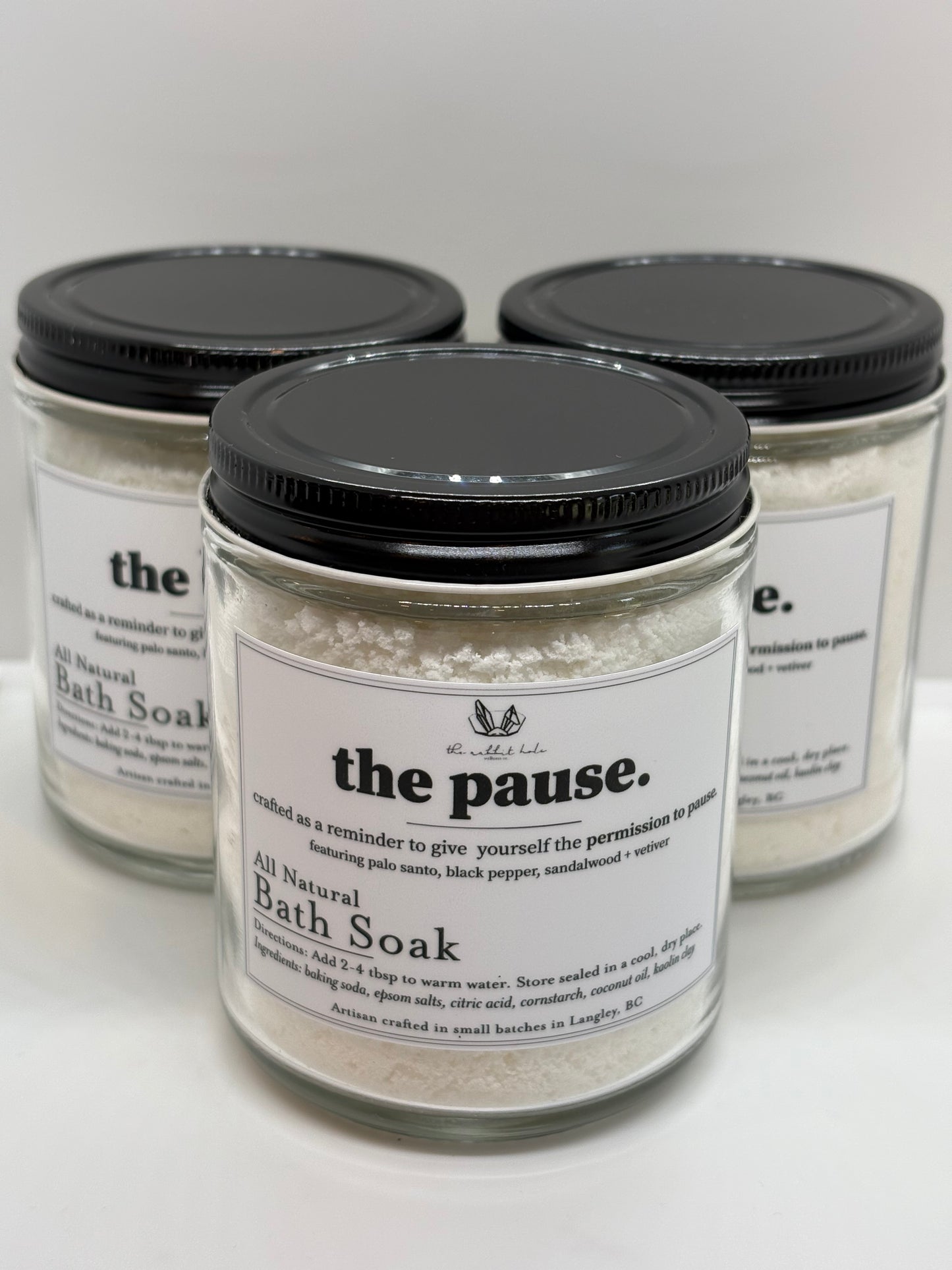 "The Pause" All Natural Bath Salts