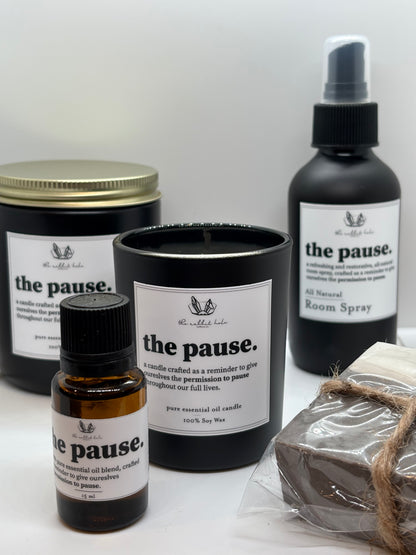 “The Pause” mini-Lux Candle