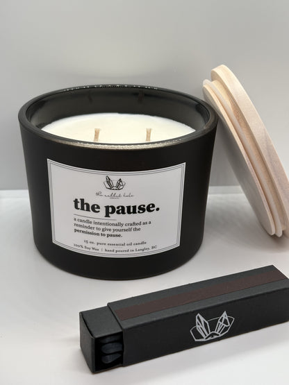 The Pause | 15 oz Grand Lux Candle