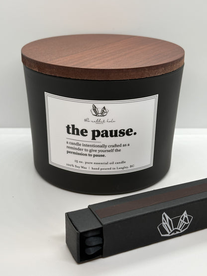 The Pause | 15 oz Grand Lux Candle