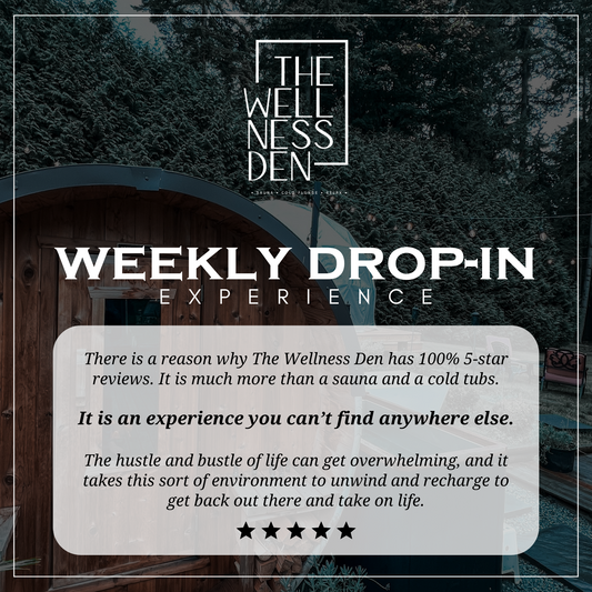 Weekly Drop-Ins: Sauna, Cold Plunge & Restoration Experience in Langley, BC
