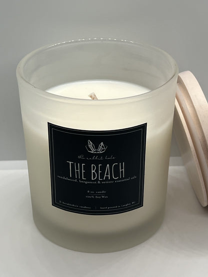 The Beach | 8 oz. Soy Wax Natural Oil Lux Vessel