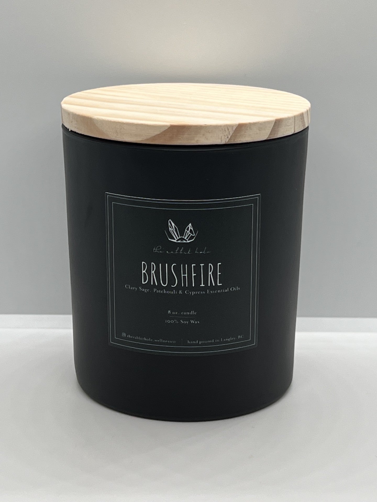 Brushfire | 8 oz. Soy Wax Natural Oil Lux Vessel