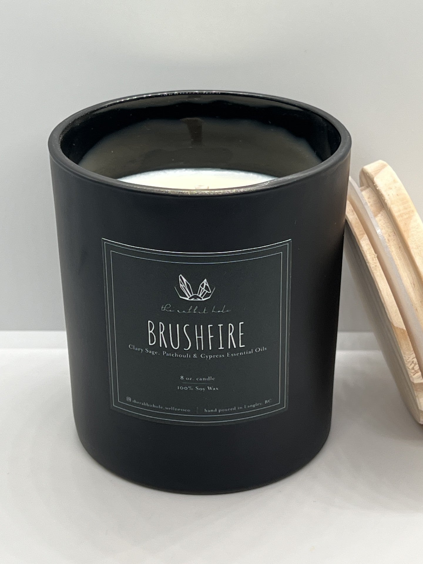 Brushfire | 8 oz. Soy Wax Natural Oil Lux Vessel