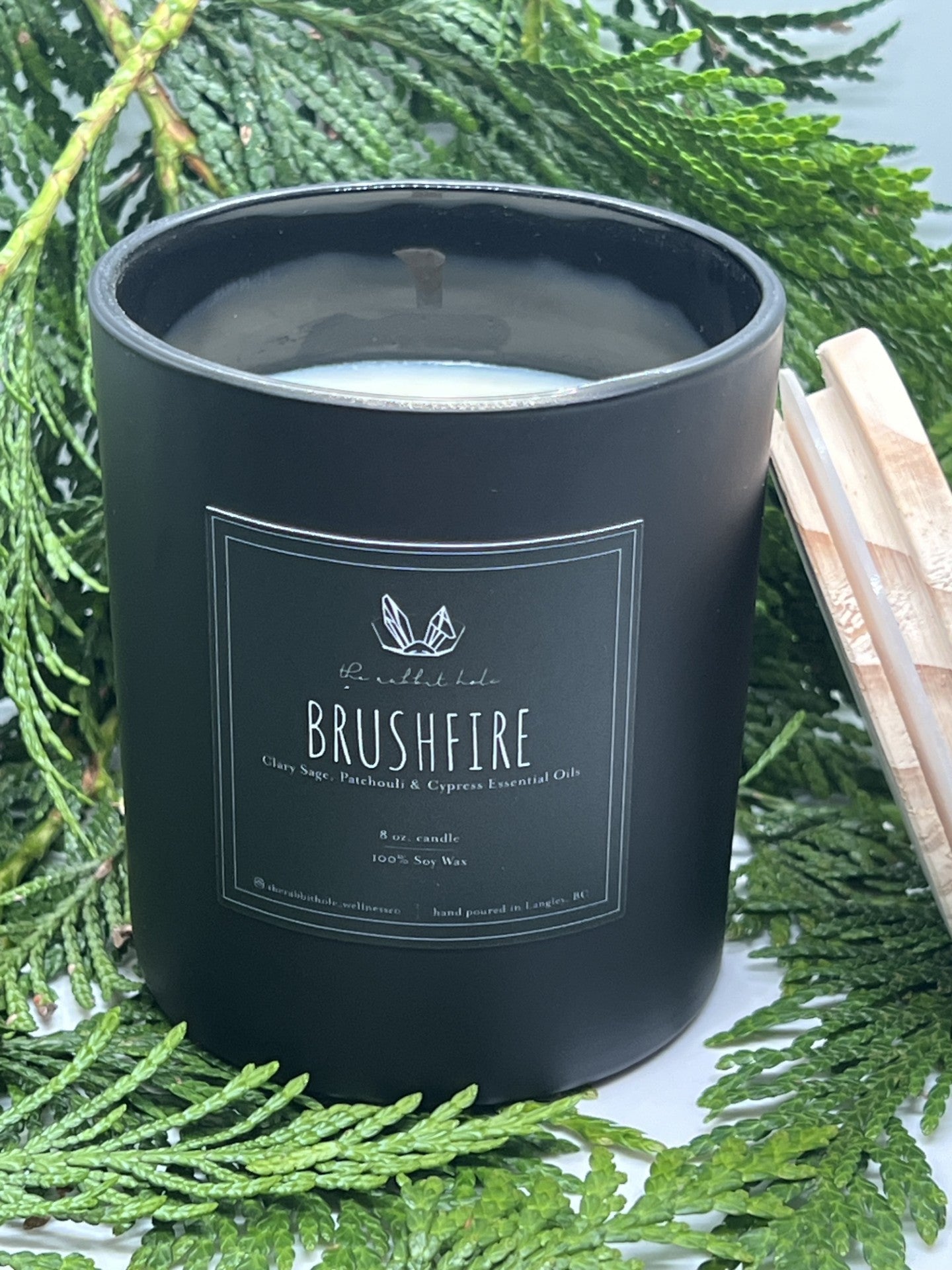 Brushfire | 8 oz. Soy Wax Natural Oil Lux Vessel