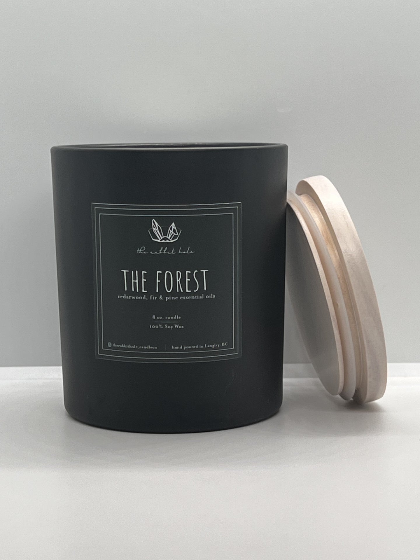 The Forest | 8 oz. Soy Wax Natural Oil Lux Vessel