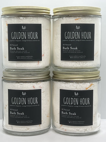 "Golden Hour" All Natural Bath Salts