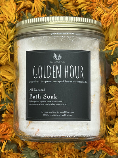 "Golden Hour" All Natural Bath Salts