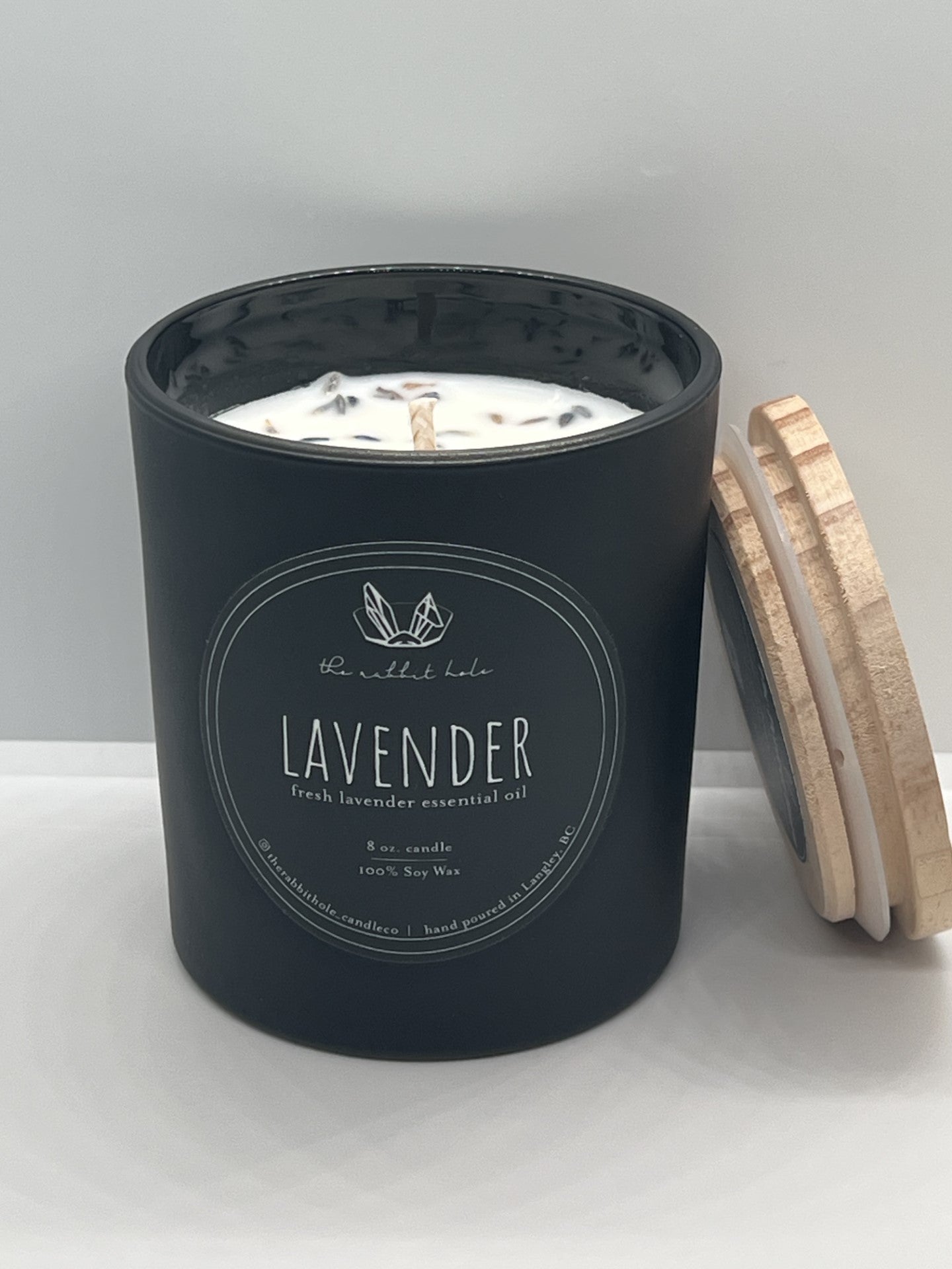 Lavender | 8 oz. Soy Wax Essential Oil Lux Vessel